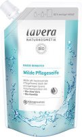 Lavera Basis Sensitiv Nachfüllbeutel Pflegeseife, 500ml