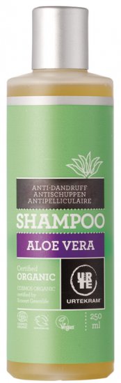 URTEKRAM Aloe Vera Shampoo 250ml - Click Image to Close