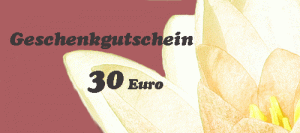 Geschenkgutschein 30 Euro