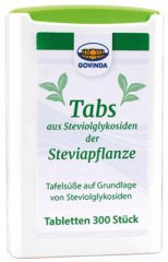 Stevia Tabs 300Stck., Govinda