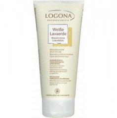 Logona Weiße Lavaerde Waschcreme Lotusblüte 200ml