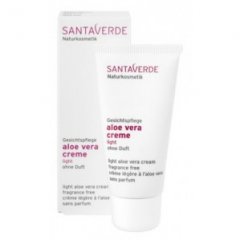 SANTA VERDE Aloe Vera Creme light ohne Duft 30ml