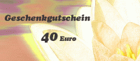 Geschenkgutchein 40 Euro