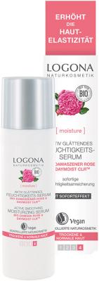 Logona Bio-Rose Aktiv Glättendes Serum 30ml - zum Schließen ins Bild klicken