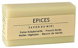 Savon du Midi Epices Karité-Seife, 100g - zum Schließen ins Bild klicken