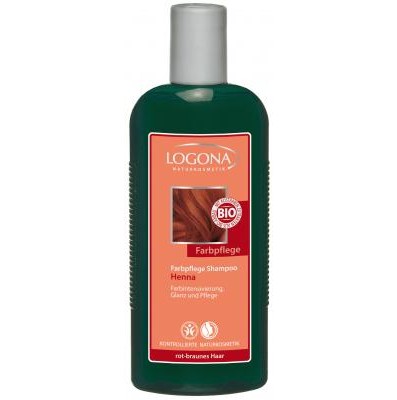Logona ColorCare Shampoo Henna 250ml - Click Image to Close