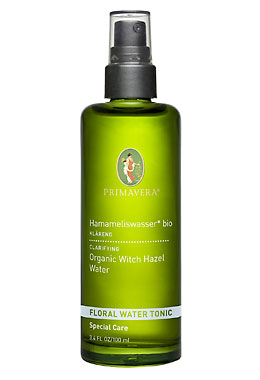 Primavera Gesichtswasser Hamamelis bio 100ml - zum Schließen ins Bild klicken