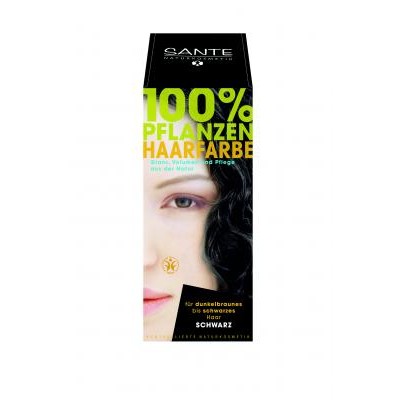 SANTE Herbal Hair Color Black 100g - Click Image to Close