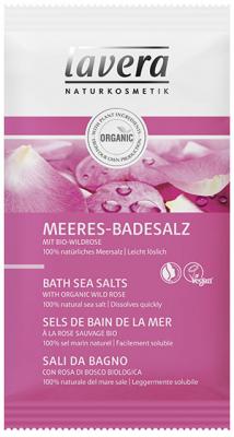 Lavera Bath Sea Salts Wild Rose,10x80g - Click Image to Close