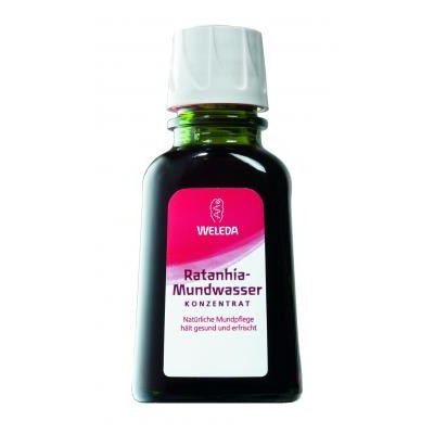 Weleda Ratanhia Mouthwash Concentrate 50ml - Click Image to Close