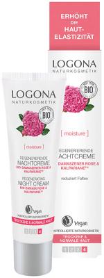 Logona Organic Rose Night Cream 40ml - Click Image to Close