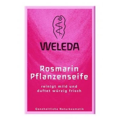 Weleda Rosmarin Pflanzenseife 100g - zum Schließen ins Bild klicken
