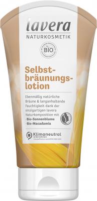 Lavera Self-tannig Lotion - ideal for the body, 150ml - Click Image to Close