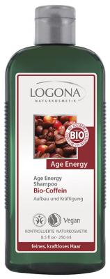 Logona Age Energy Shampoo Organic Caffeine & Goji Berry, 250ml - Click Image to Close