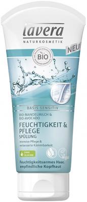 Lavera Basis SensitivFeuchtigkeit Spülung, 200ml - zum Schließen ins Bild klicken