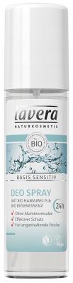 Lavera Basis Sensitiv Deo Spray 75ml - Click Image to Close