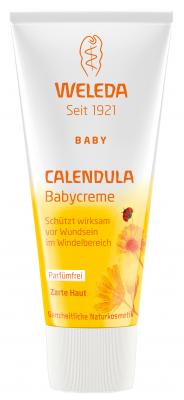 Weleda Calendula Babycreme 75ml - zum Schließen ins Bild klicken