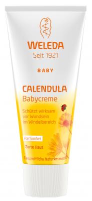 Weleda Calendula Babycreme 75ml - zum Schließen ins Bild klicken