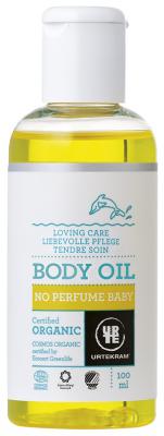 URTEKRAM No Perfume Baby body oil, 100ml - Click Image to Close