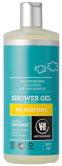 URTEKRAM No Perfume Shower Gel 500ml - Click Image to Close