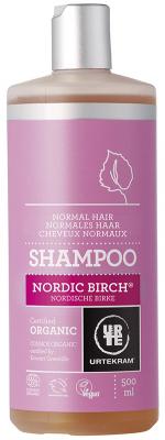 URTEKRAM Nordic Birch shampoo normal hair, 500ml - Click Image to Close