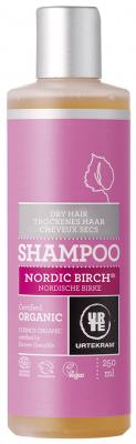 URTEKRAM Nordic Birch shampoo dry hair, 250ml - Click Image to Close