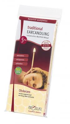BIOSUN Earcandles Traditionel 1x5St. - Click Image to Close