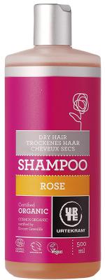 URTEKRAM Rose shampoo dry hair, 500ml - Click Image to Close