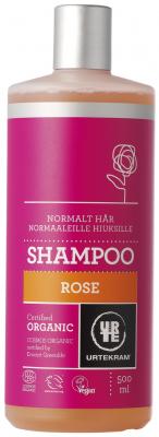 URTEKRAM Rose Shampoo Organic 500ml - Click Image to Close