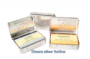 Savon du Midi Aluminium-Seifendose, 1Stck. - zum Schließen ins Bild klicken