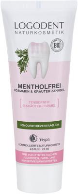 Logona Zahngel Mentholfrei, 75ml - zum Schließen ins Bild klicken